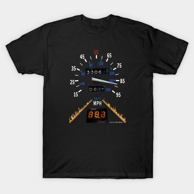 BACK TO THE FUTURE 88 MPH T-Shirt by kooldsignsflix@gmail.com